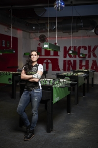 Tischfussball Europameisterin Maura Porrmann, Hamburg