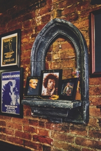Shrine for musicians from Seattle